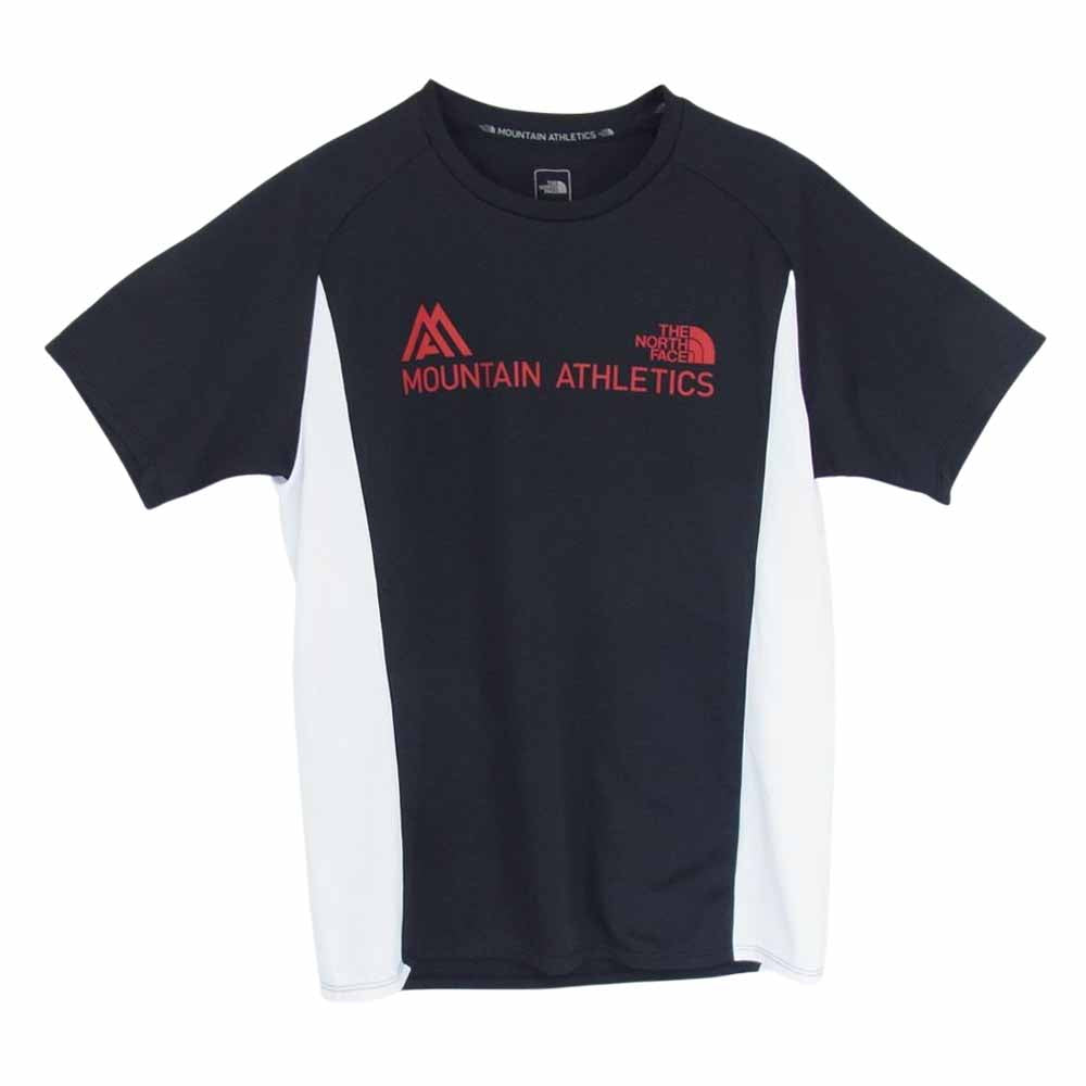 THE NORTH FACE ノースフェイス NT11891 Ampere Training Crew アンペア トレーニング クルー 半袖 Tシャツ ブラック系 M【中古】