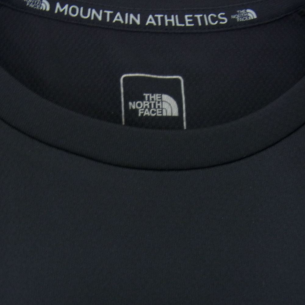 THE NORTH FACE ノースフェイス NT11891 Ampere Training Crew アンペア トレーニング クルー 半袖 Tシャツ ブラック系 M【中古】