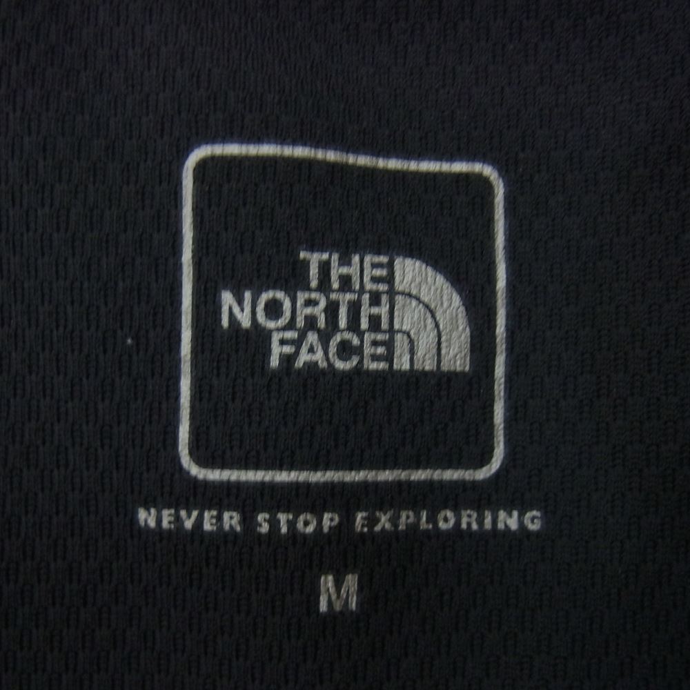 THE NORTH FACE ノースフェイス NT11891 Ampere Training Crew アンペア トレーニング クルー 半袖 Tシャツ ブラック系 M【中古】