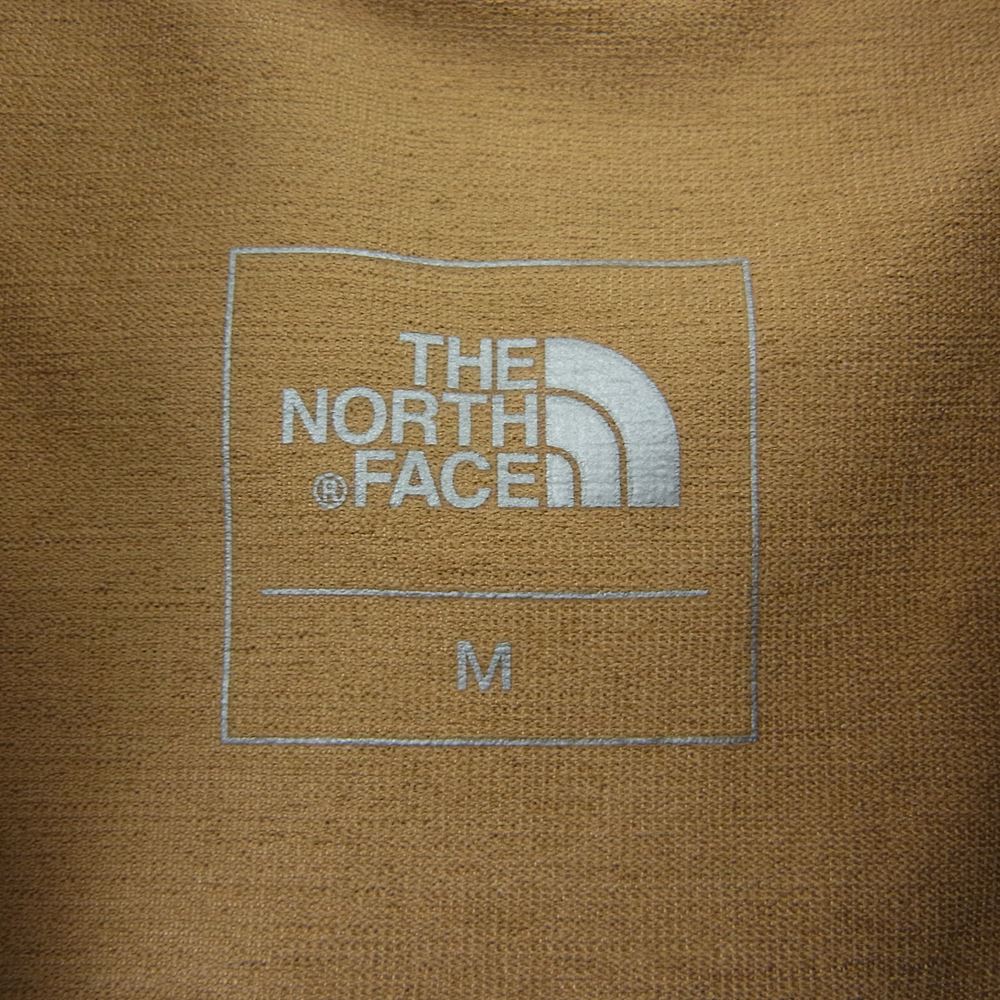 THE NORTH FACE ノースフェイス NT62061 Airy High Neck Tee エアリー ハイ ネック 長袖 Tシャツ  ブラウン系 M【中古】