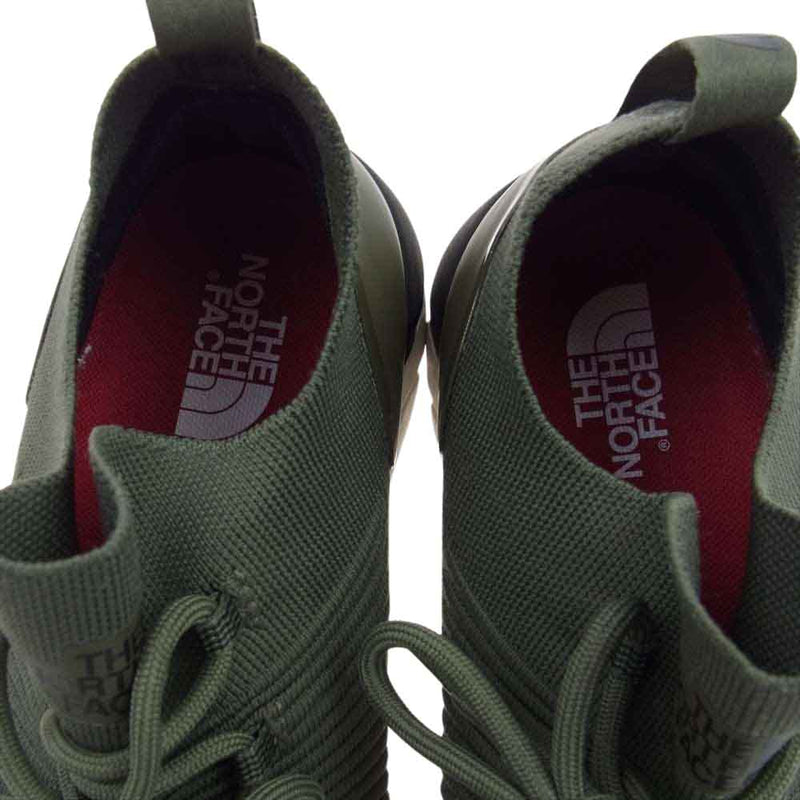 THE NORTH FACE ノースフェイス NF0A46C3 Oscilate Trail Running Shoes オシレート トレイル ランニング スニーカー カーキ系 27.5cm【中古】