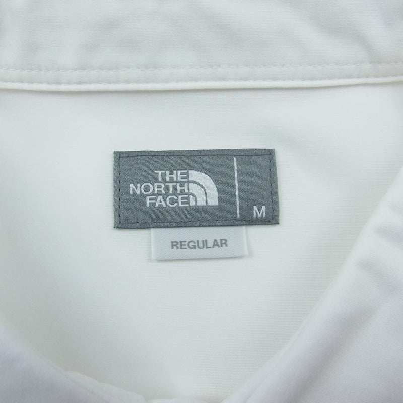 THE NORTH FACE ノースフェイス NR12031 Knitech Shirt ニッテック 長袖 シャツ ホワイト系 M【中古】