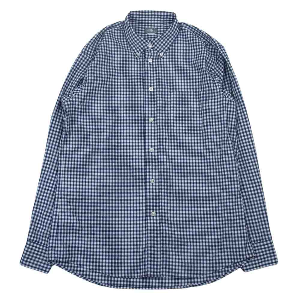 THE NORTH FACE ノースフェイス NR11966 Hidden Valley Shirt ヒデン バリー 長袖 シャツ  ネイビー系 M【中古】