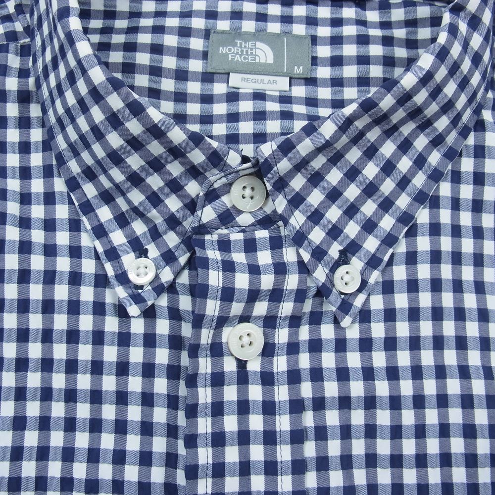 THE NORTH FACE ノースフェイス NR11966 Hidden Valley Shirt ヒデン バリー 長袖 シャツ  ネイビー系 M【中古】