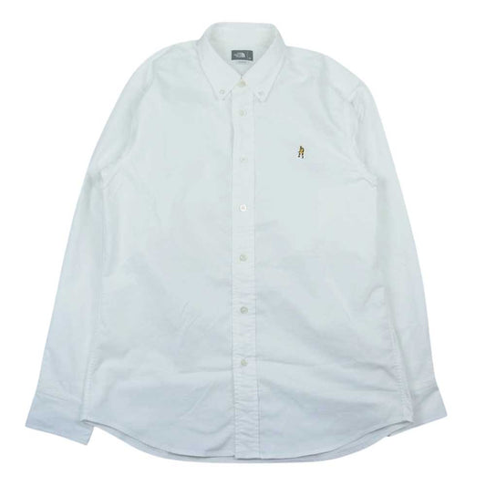 THE NORTH FACE ノースフェイス NR11955 Him Ridge Shirt ヒム リッジ 長袖 シャツ ホワイト系 M【中古】