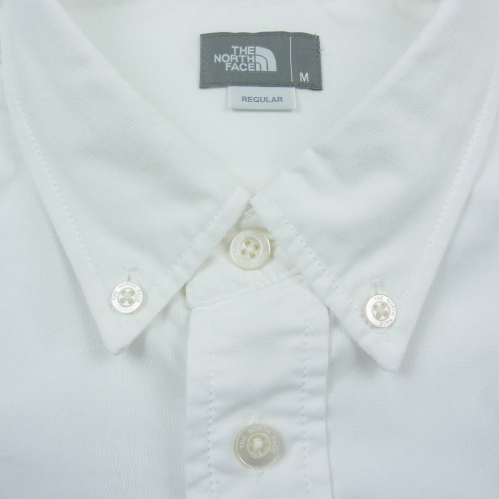 THE NORTH FACE ノースフェイス NR11955 Him Ridge Shirt ヒム リッジ 長袖 シャツ ホワイト系 M【中古】