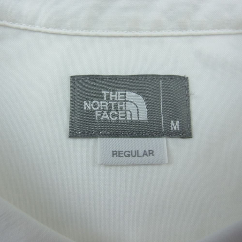 THE NORTH FACE ノースフェイス NR11955 Him Ridge Shirt ヒム リッジ 長袖 シャツ ホワイト系 M【中古】