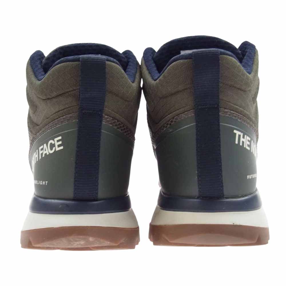 THE NORTH FACE ノースフェイス NF0A47AY Activist Mid Futurelight Hiking Boots  アクティビスト ミッド フューチャーライト ハイキング ブーツ カーキ系 27.5cm【中古】