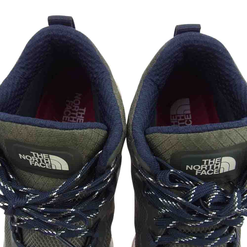 THE NORTH FACE ノースフェイス NF0A47AY Activist Mid Futurelight Hiking Boots  アクティビスト ミッド フューチャーライト ハイキング ブーツ カーキ系 27.5cm【中古】