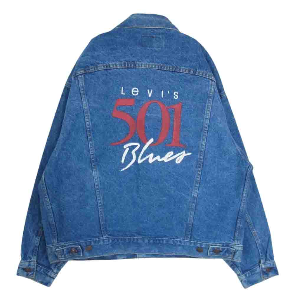 Levi's リーバイス 70507-0293 ヴィンテージ 80s USA製 デニムジャケット XL インディゴブルー系 XL【中古】