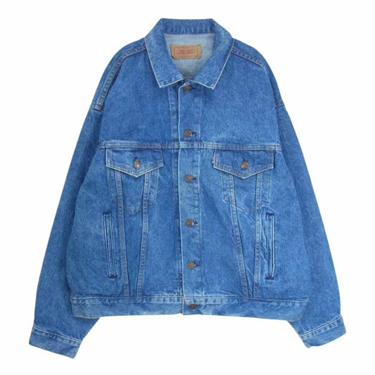 Levi's リーバイス 70507-0293 ヴィンテージ 80s USA製 デニムジャケット L インディゴブルー系 L【中古】