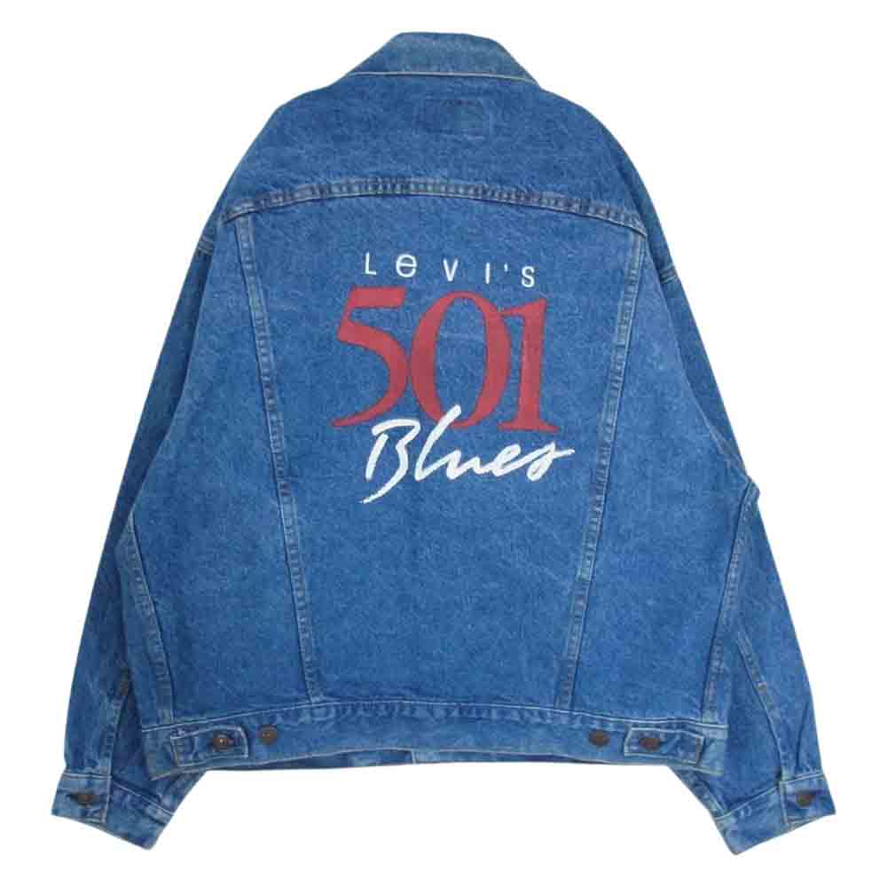 Levi's リーバイス 70507-0293 ヴィンテージ 80s USA製 デニムジャケット L インディゴブルー系 L【中古】