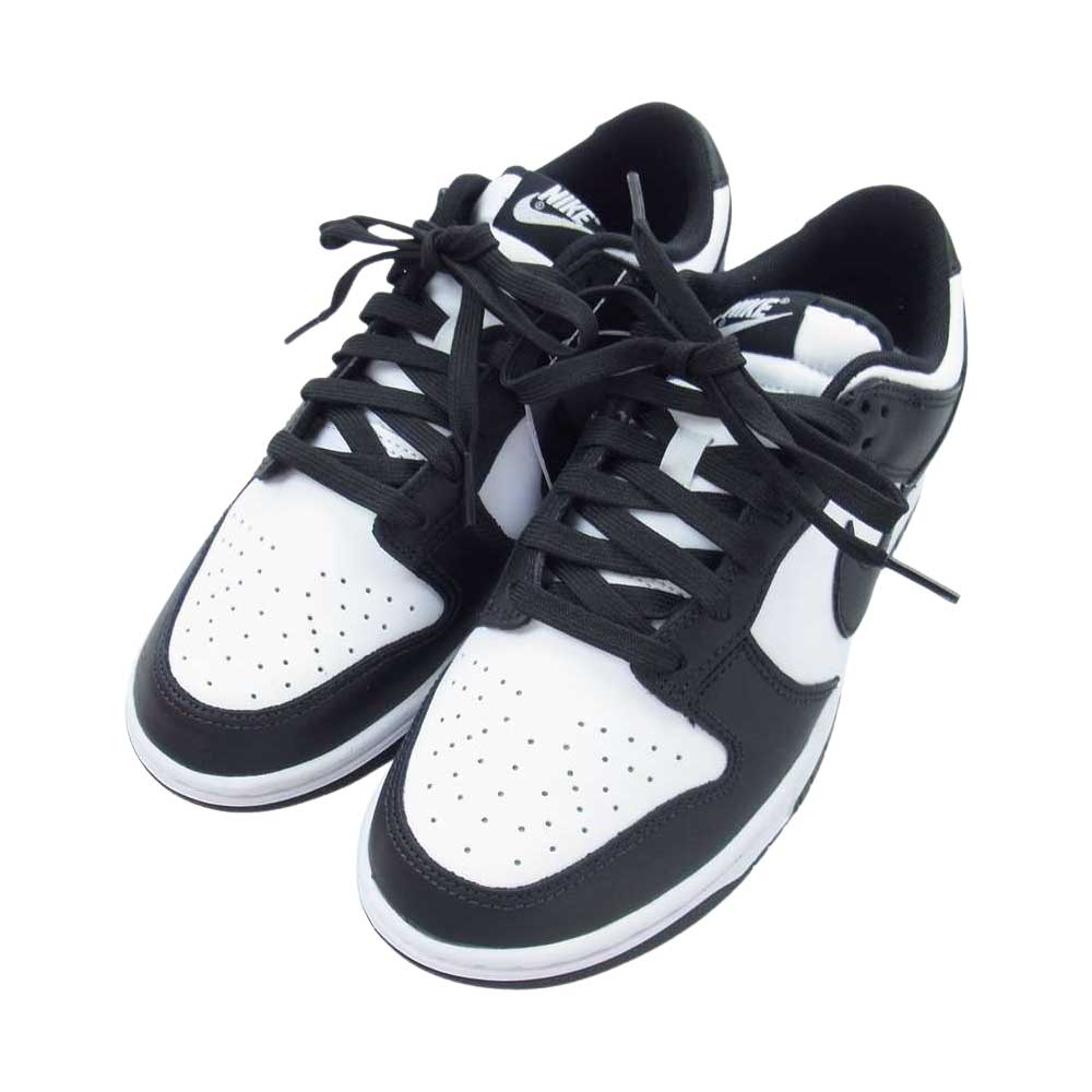 NIKE ナイキ DD1391-100 Dunk Low Retro ダンク ロー レトロ スニーカー ホワイト ブラック ブラック系 ホワイト系 26cm【新古品】【未使用】【中古】