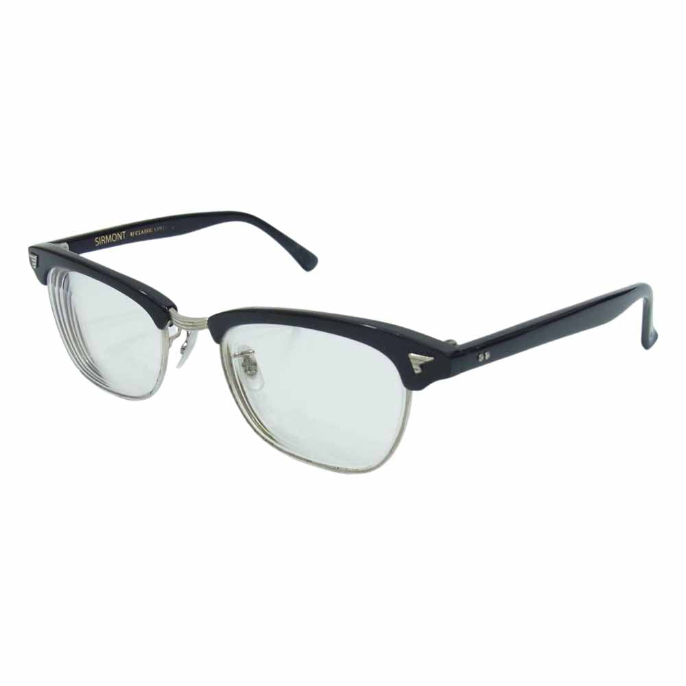 サーモント S-801 51□19-140 度入り 眼鏡 メガネ アイウェア ブラック系【中古】