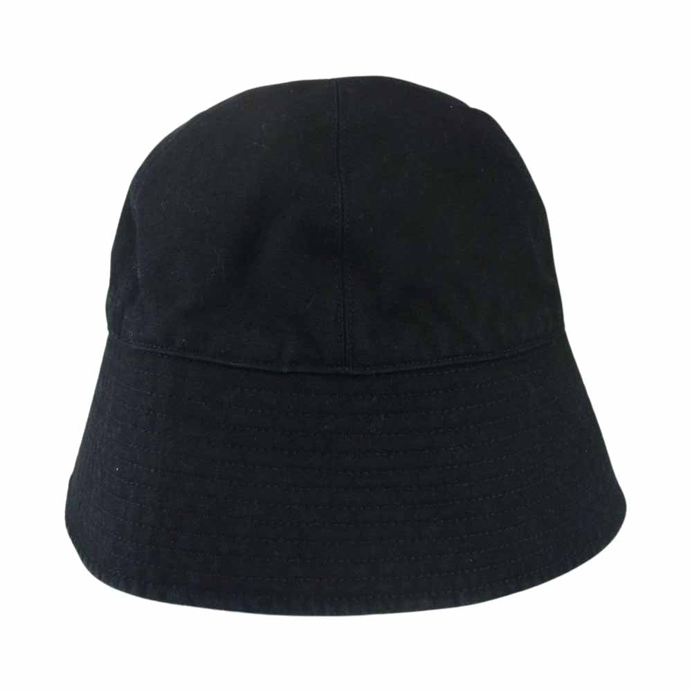 キジマタカユキ 221106 Sailar Hat ハイカウント コットン キャンバス ハット 帽子 ブラック系 ブラック系 3【中古】
