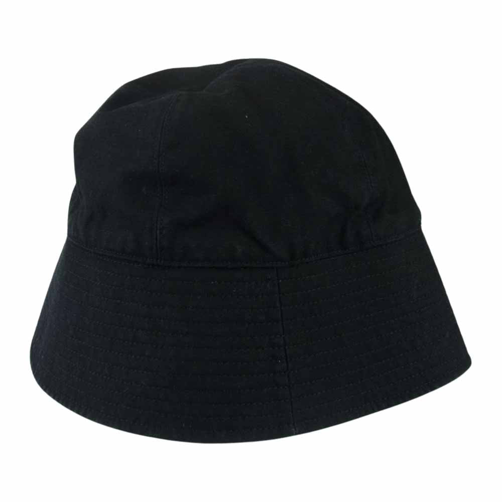 キジマタカユキ 221106 Sailar Hat ハイカウント コットン キャンバス ハット 帽子 ブラック系 ブラック系 3【中古】