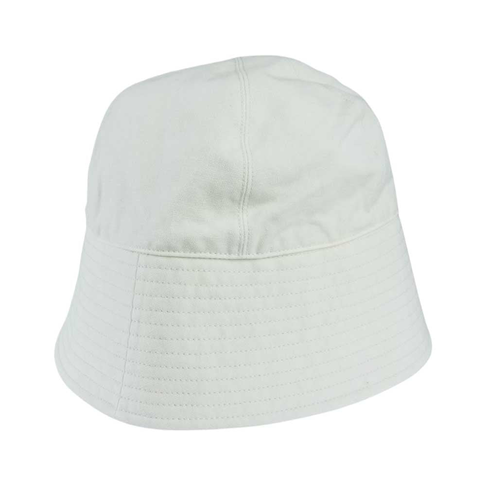 キジマタカユキ 221106 Sailar Hat ハイカウント コットン キャンバス ハット 帽子 オフ白系 ホワイト系 3【中古】