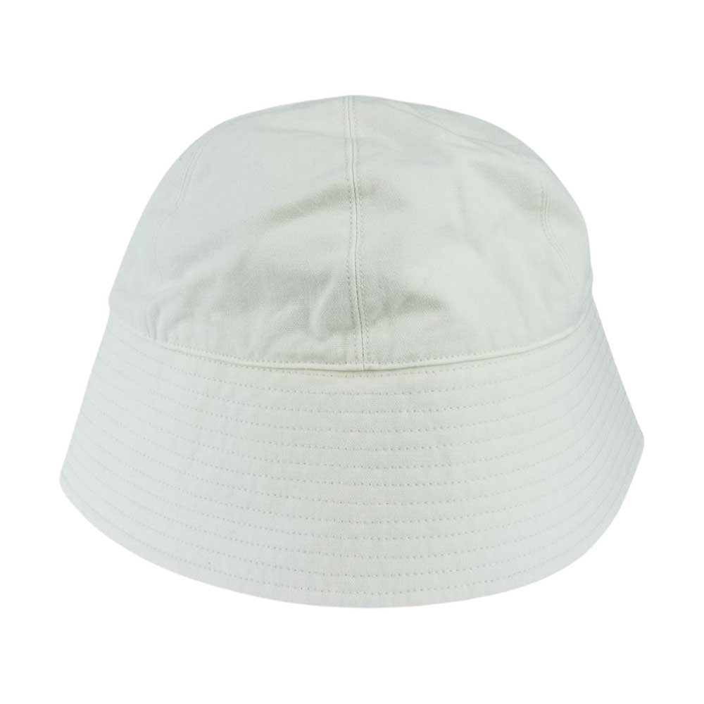 キジマタカユキ 221106 Sailar Hat ハイカウント コットン キャンバス ハット 帽子 オフ白系 ホワイト系 3【中古】