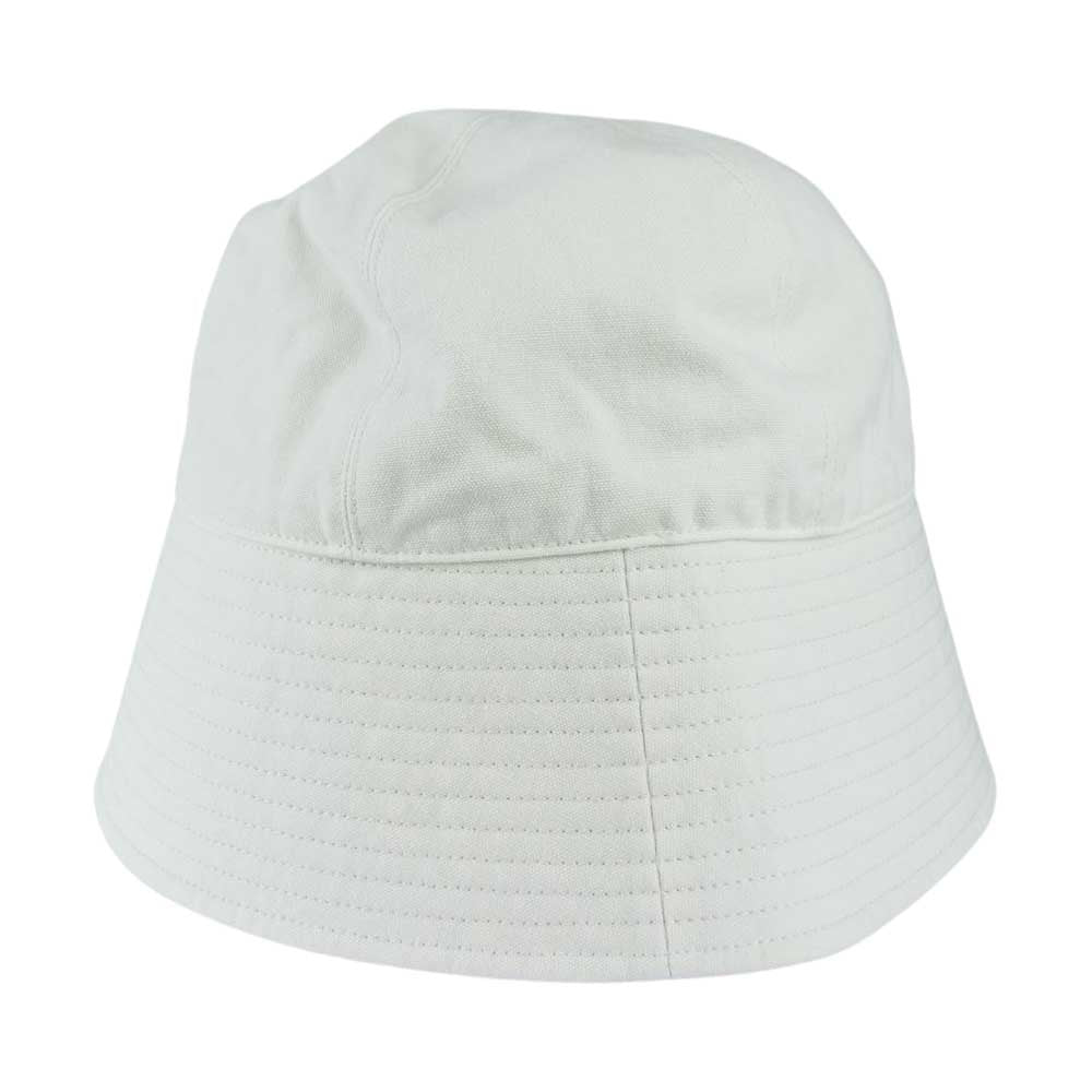 キジマタカユキ 221106 Sailar Hat ハイカウント コットン キャンバス ハット 帽子 オフ白系 ホワイト系 3【中古】