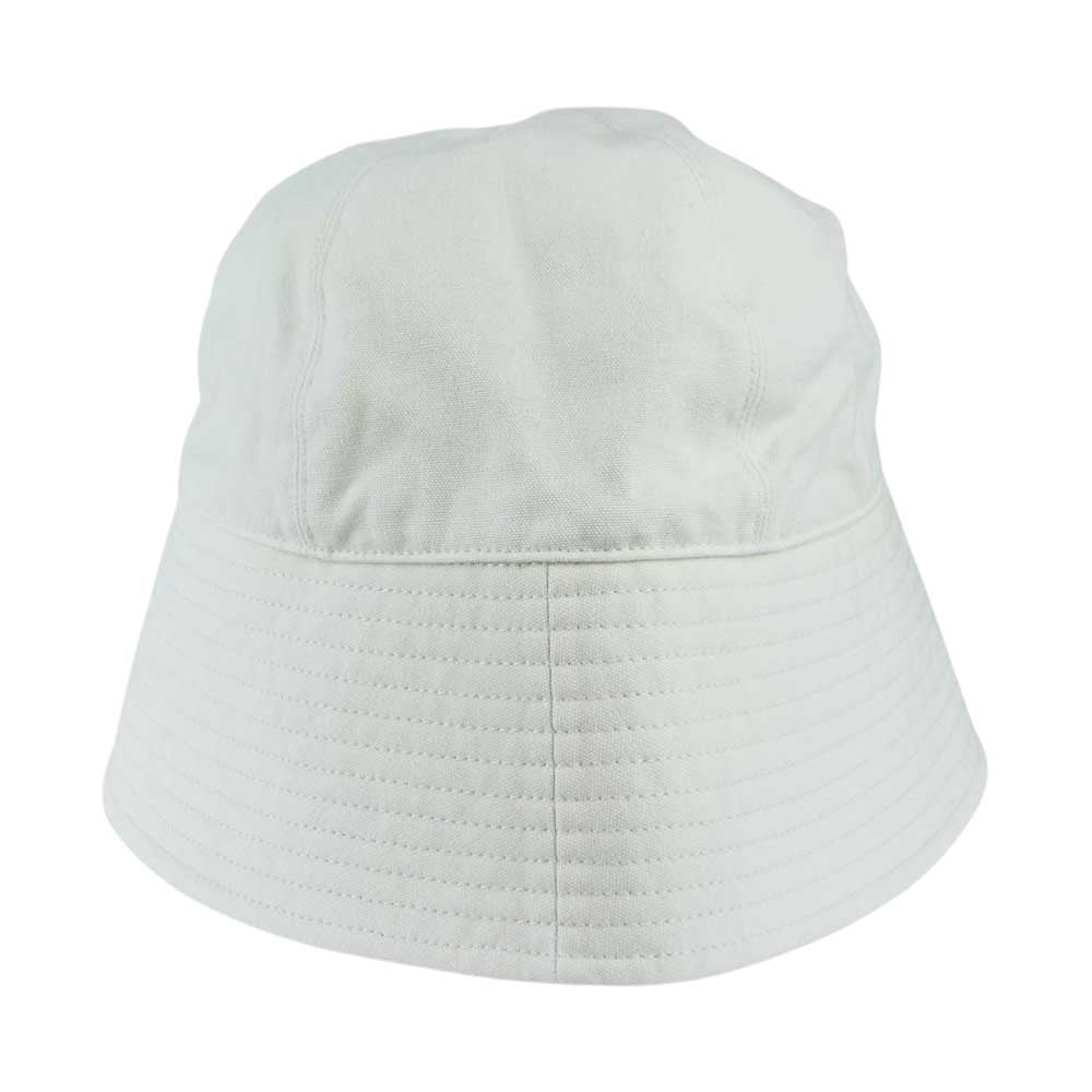 キジマタカユキ 221106 Sailar Hat ハイカウント コットン キャンバス ハット 帽子 オフ白系 ホワイト系 3【中古】