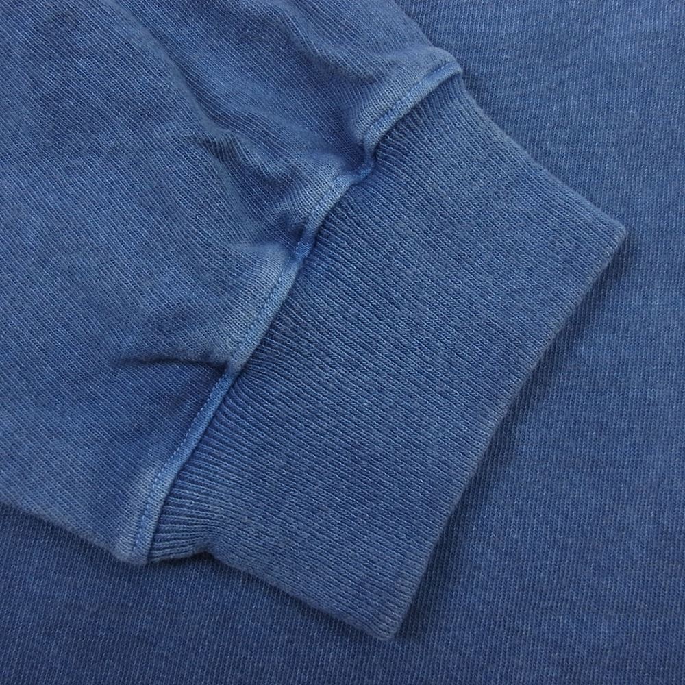 WTAPS ダブルタップス 19SS 191ATDT-CSM08 BLANK LS ロングスリーブ Tシャツ カットソー インディゴブルー系 1【中古】