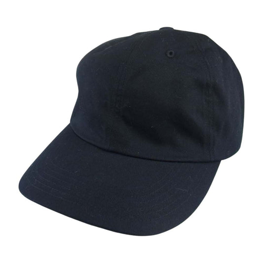 キジマ タカユキ T-3 COTTON 6PANEL CAP コットン ツイル キャップ 帽子 ブラック系 2【中古】
