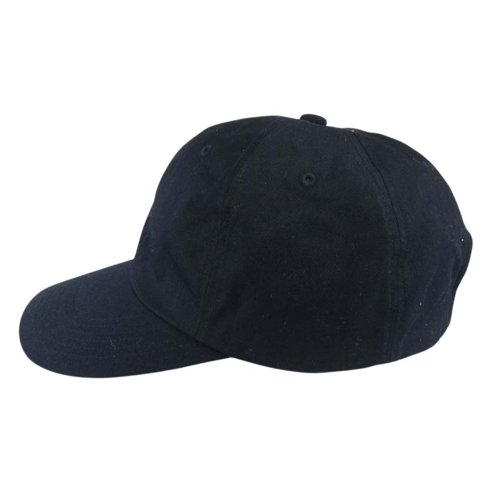キジマ タカユキ T-3 COTTON 6PANEL CAP コットン ツイル キャップ 帽子 ブラック系 2【中古】