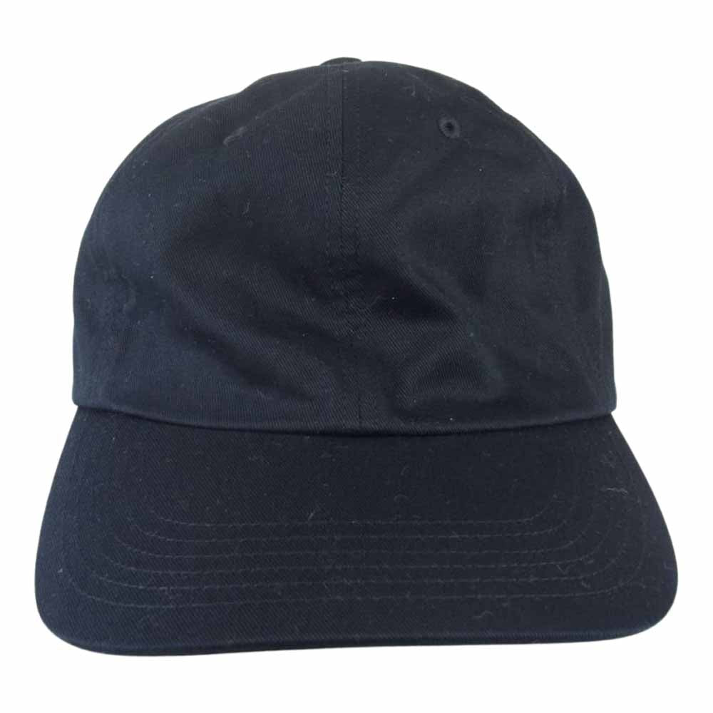 キジマ タカユキ T-3 COTTON 6PANEL CAP コットン ツイル キャップ 帽子 ブラック系 2【中古】