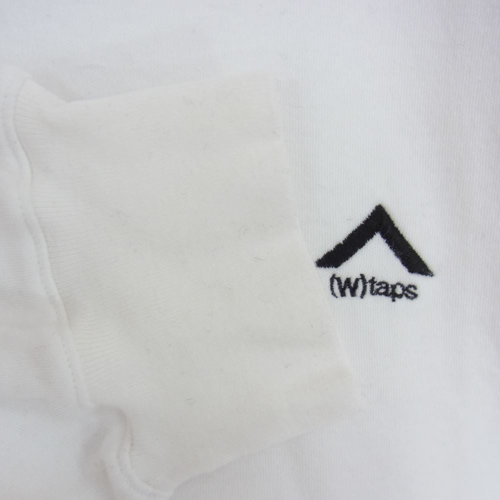 WTAPS ダブルタップス 19AW 192ATDT-CSM13 HUMVEE LS ロングスリーブ Tシャツ カットソー ホワイト系 01【中古】