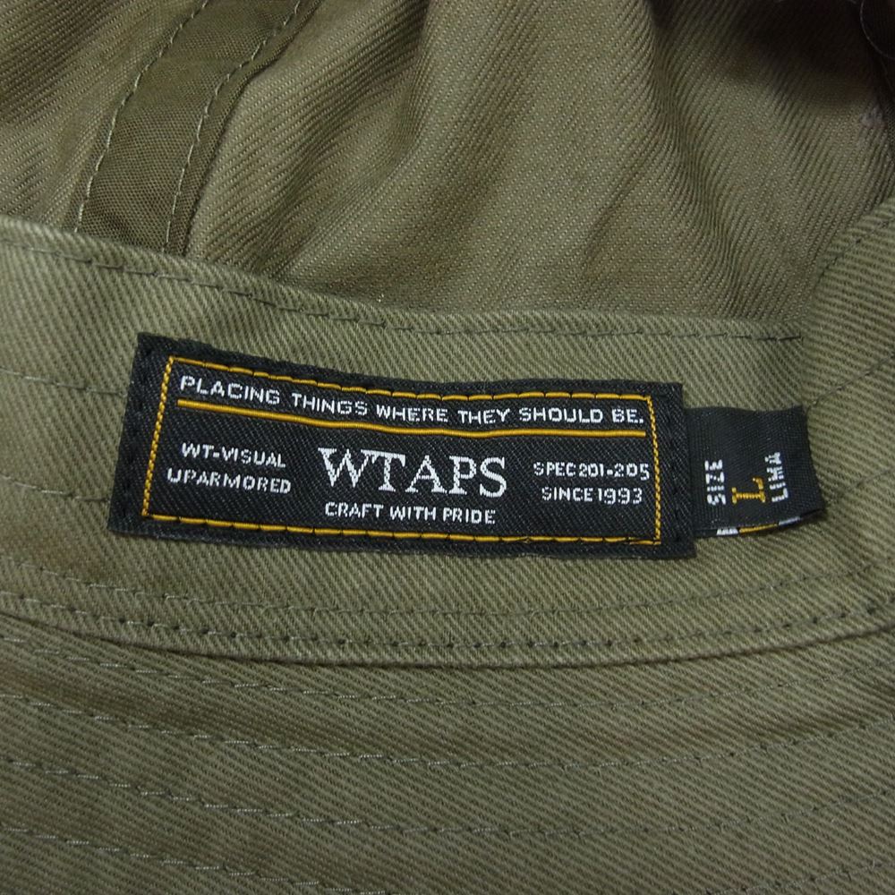 WTAPS ダブルタップス 17SS 171MYDT-HT09 BALL HAT ボールハット ジャングル ハット 帽子 カーキ系 L【中古】