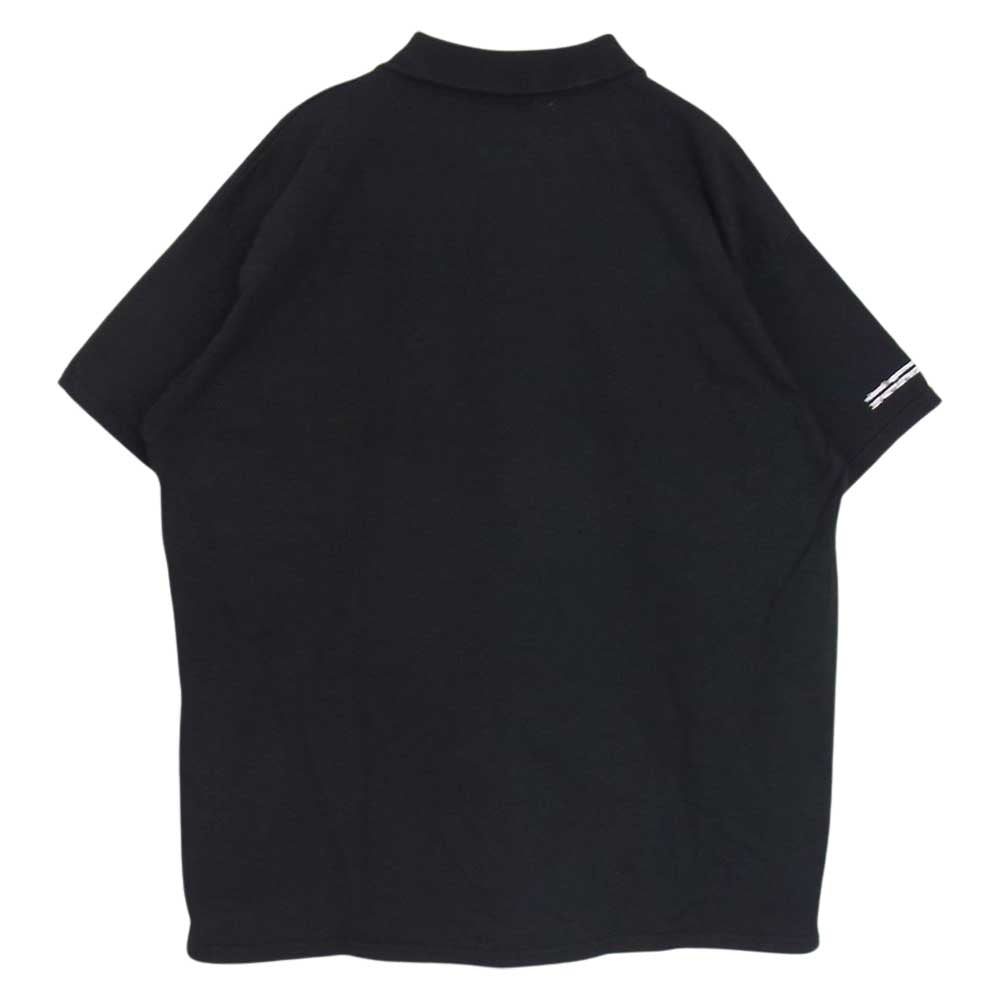WTAPS ダブルタップス 20SS 201ATDT-CSM37 POLO SS 03 USA ポロ シャツ ブラック系 01【中古】