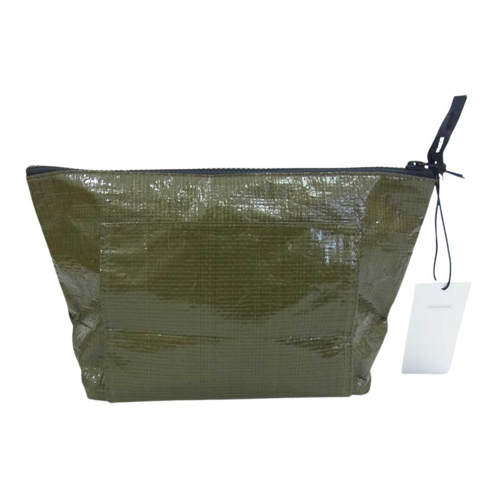 WTAPS ダブルタップス 19SS 191TQDT-AC03 MAG L BAG POLYETHYLENE ポリエチレン ビッグ ポーチ カーキ系【中古】