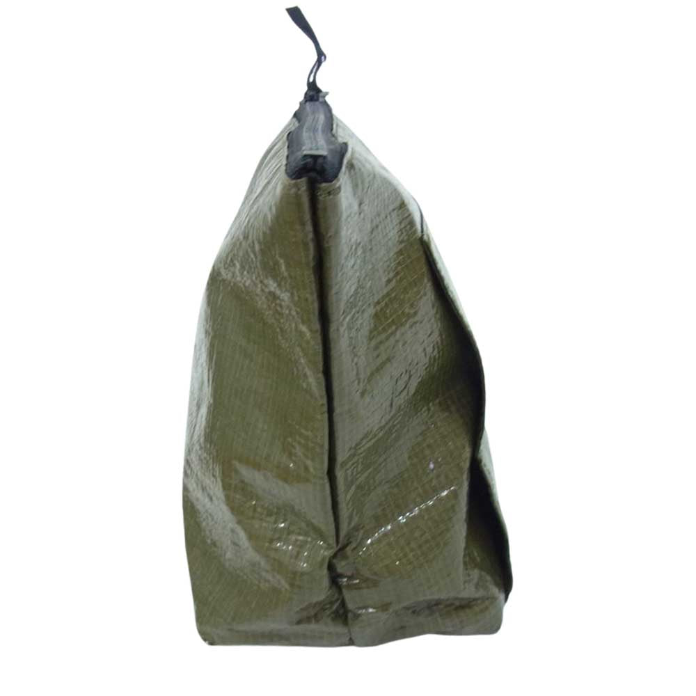 WTAPS ダブルタップス 19SS 191TQDT-AC03 MAG L BAG POLYETHYLENE ポリエチレン ビッグ ポーチ カーキ系【中古】