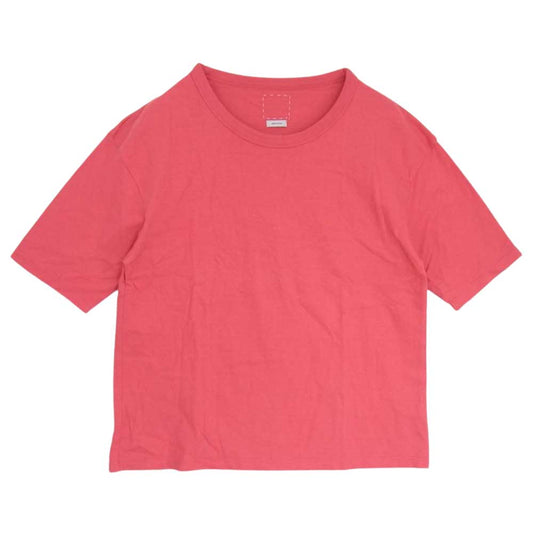 VISVIM ビズビム 17SS 117105010024 JUMBO VINTAGE TEE S/S  ジャンボ ビンテージ Tシャツ ピンク系 2【中古】