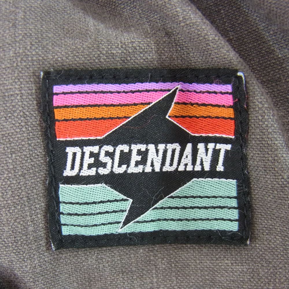 DESCENDANT ディセンダント 20SS CLIMBING DUCK TROUSERS クライミング パンツ グレー系 1【中古】