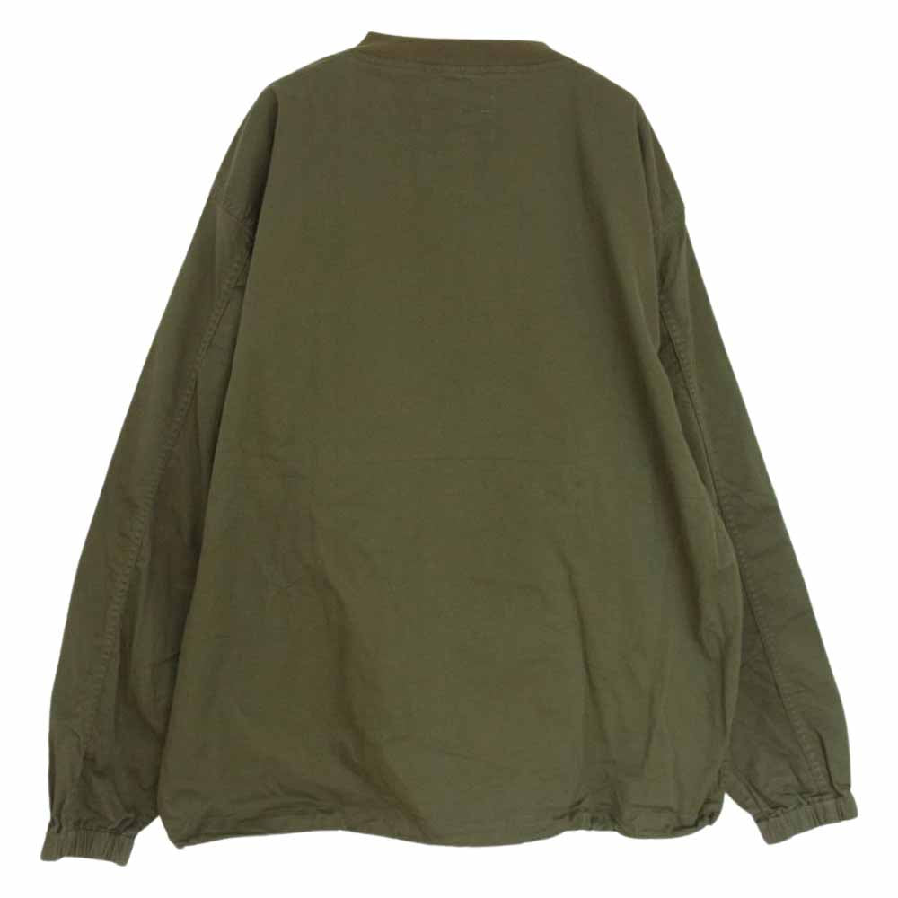WTAPS ダブルタップス 21AW 212BRDT-SHM05 SMOCK LS COTTON TWILL  カーキ系 02【中古】