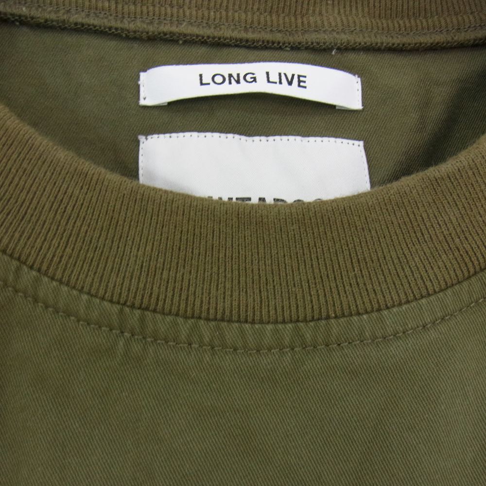 WTAPS ダブルタップス 21AW 212BRDT-SHM05 SMOCK LS COTTON TWILL  カーキ系 02【中古】