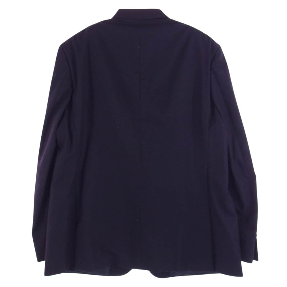 POLO RALPH LAUREN ポロ・ラルフローレン 金ボタン 2B ウール テーラード ジャケット ネイビー系 48R【中古】