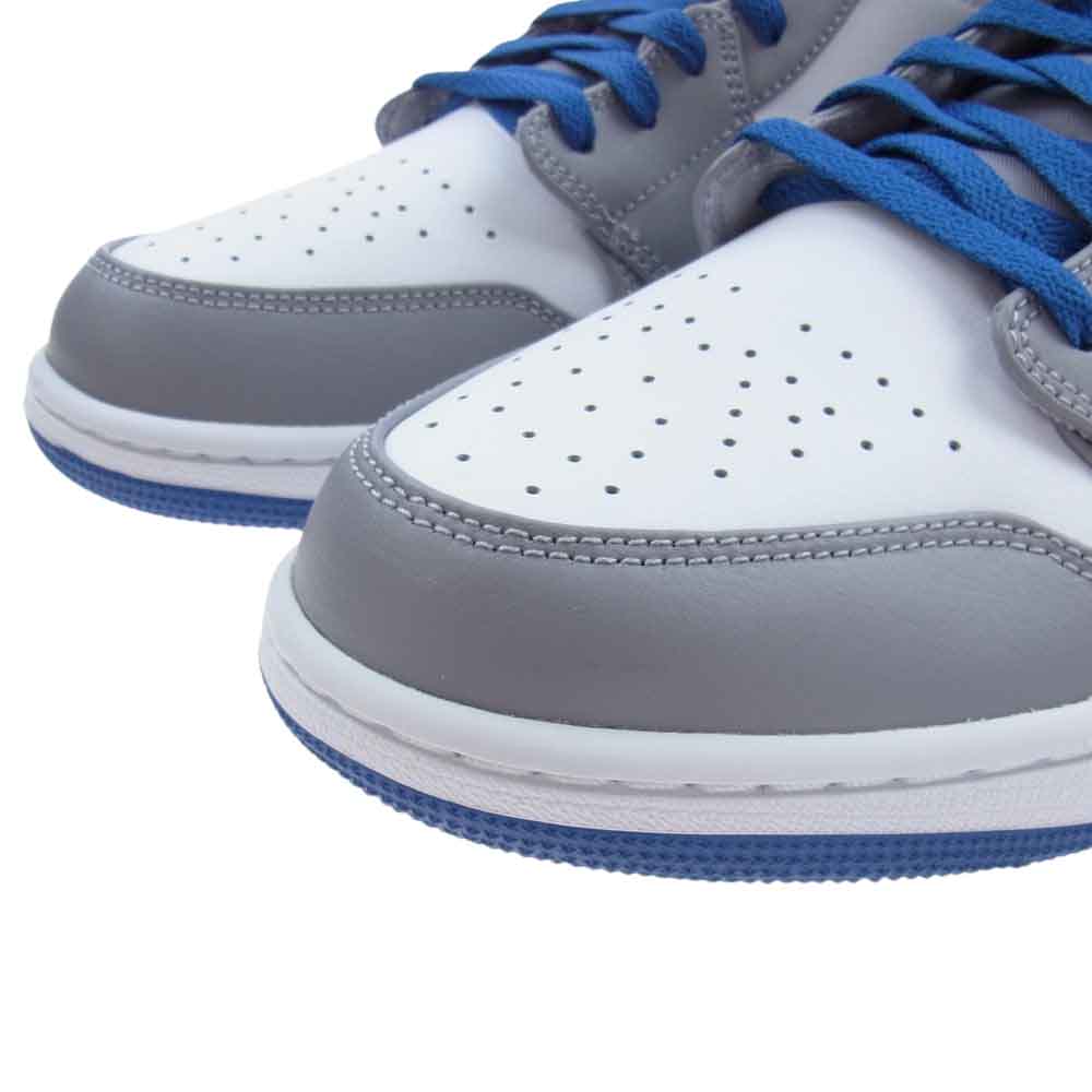 NIKE ナイキ DQ8426-014 Air Jordan 1 Mid エアジョーダン1 ミッド スニーカー True Blue トゥルーブルー グレー系 ブルー系 31cm【新古品】【未使用】【中古】