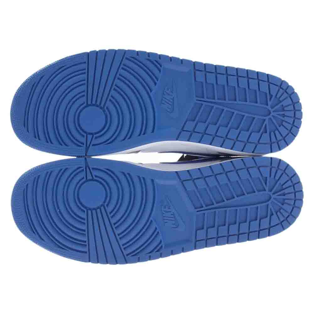 NIKE ナイキ DQ8426-014 Air Jordan 1 Mid エアジョーダン1 ミッド スニーカー True Blue トゥルーブルー グレー系 ブルー系 31cm【新古品】【未使用】【中古】