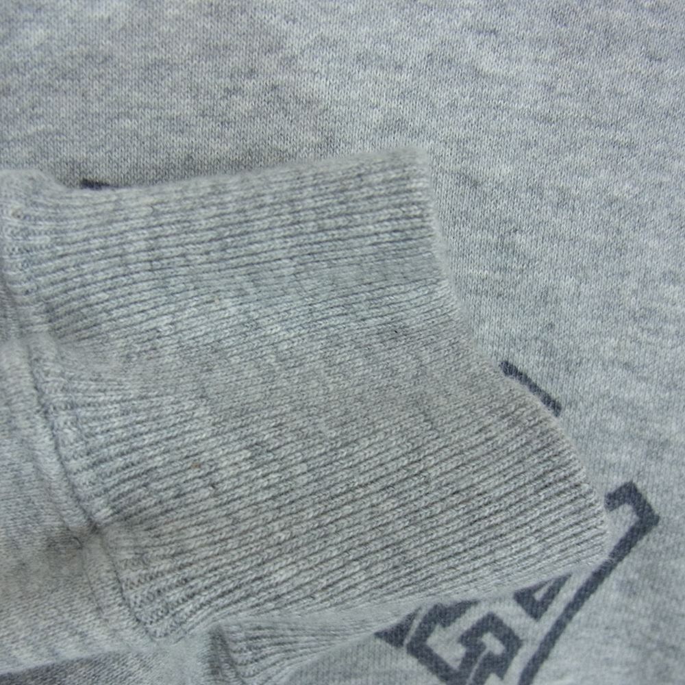 STANDARD CALIFORNIA スタンダードカリフォルニア SD 88/12 Hood Sweat フード ロゴ スウェット パーカー グレー系 S【極上美品】【中古】