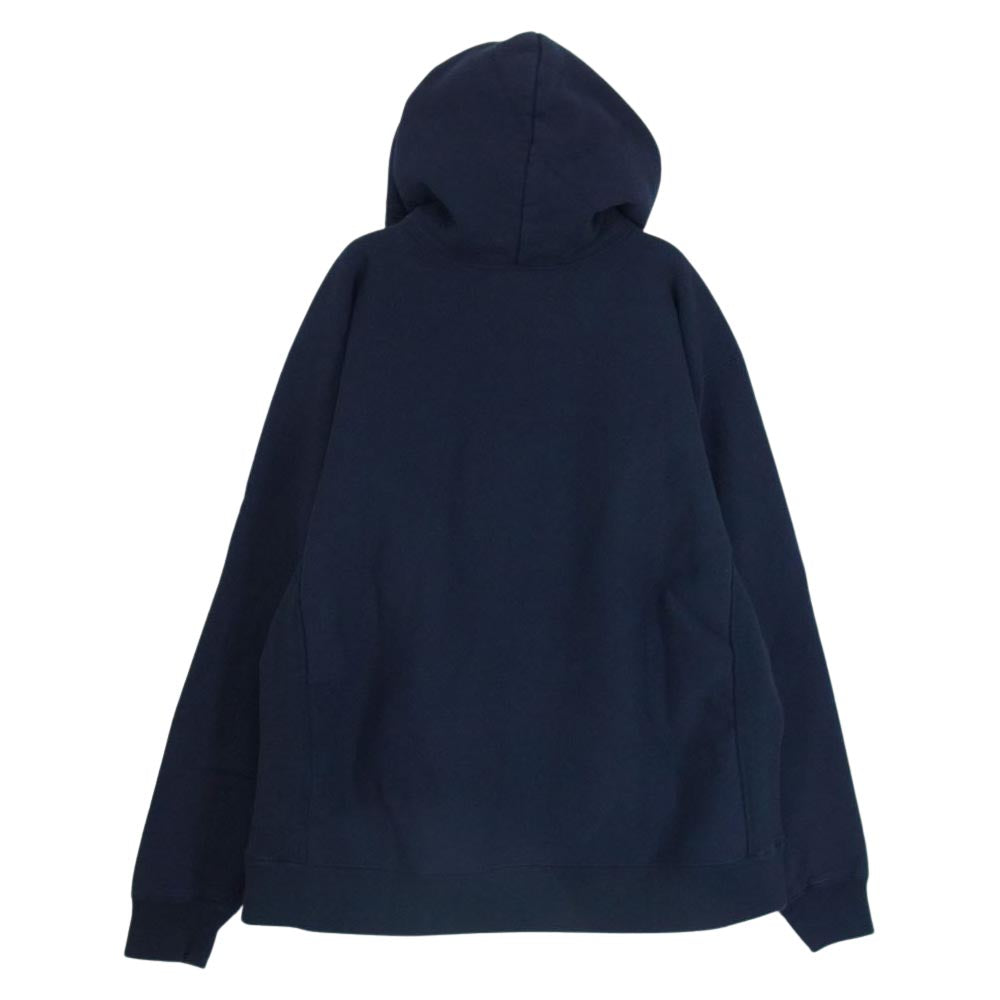 STANDARD CALIFORNIA スタンダードカリフォルニア R.W USDCA HOOD SWEAT フード ロゴ スウェット パーカー ネイビー系 M【極上美品】【中古】