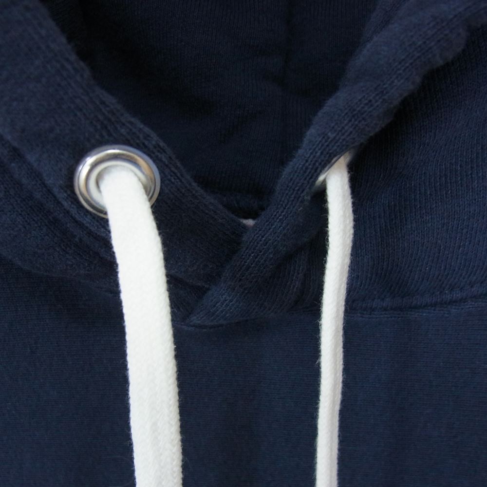 STANDARD CALIFORNIA スタンダードカリフォルニア R.W USDCA HOOD SWEAT フード ロゴ スウェット パーカー ネイビー系 M【極上美品】【中古】