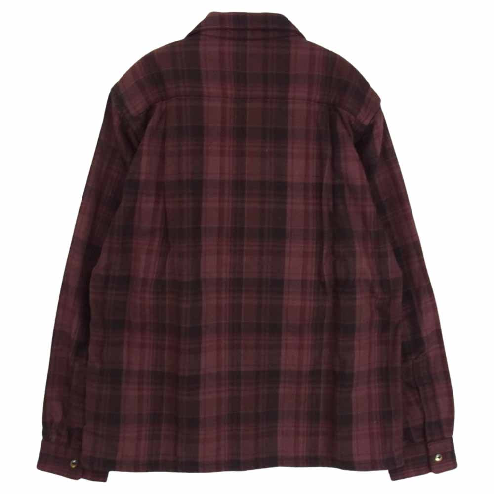 デラックスウェア DALEE'S ダリーズ BLUES STYLE Tonky トンキー ヘビー ネル 長袖 シャツ エンジ系 M【中古】