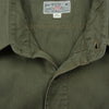 Buzz Rickson's バズリクソンズ BR38401 HERRING BONE TWILL MILITARY WORK SHIRT へリンボーン ミリタリー ワーク シャツ カーキ系 15～15.5【中古】