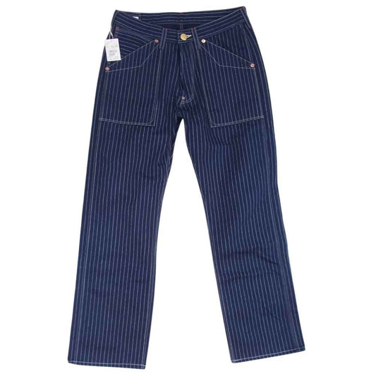 Pherrow's フェローズ WABASH DUCK WORK PANTS ウォバッシュ ダック インディゴ ワーク パンツ ネイビー系 30【極上美品】【中古】