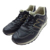 NEW BALANCE ニューバランス M670KKG イングランド製 レザー ローカット スニーカー ブラック系 8D【中古】