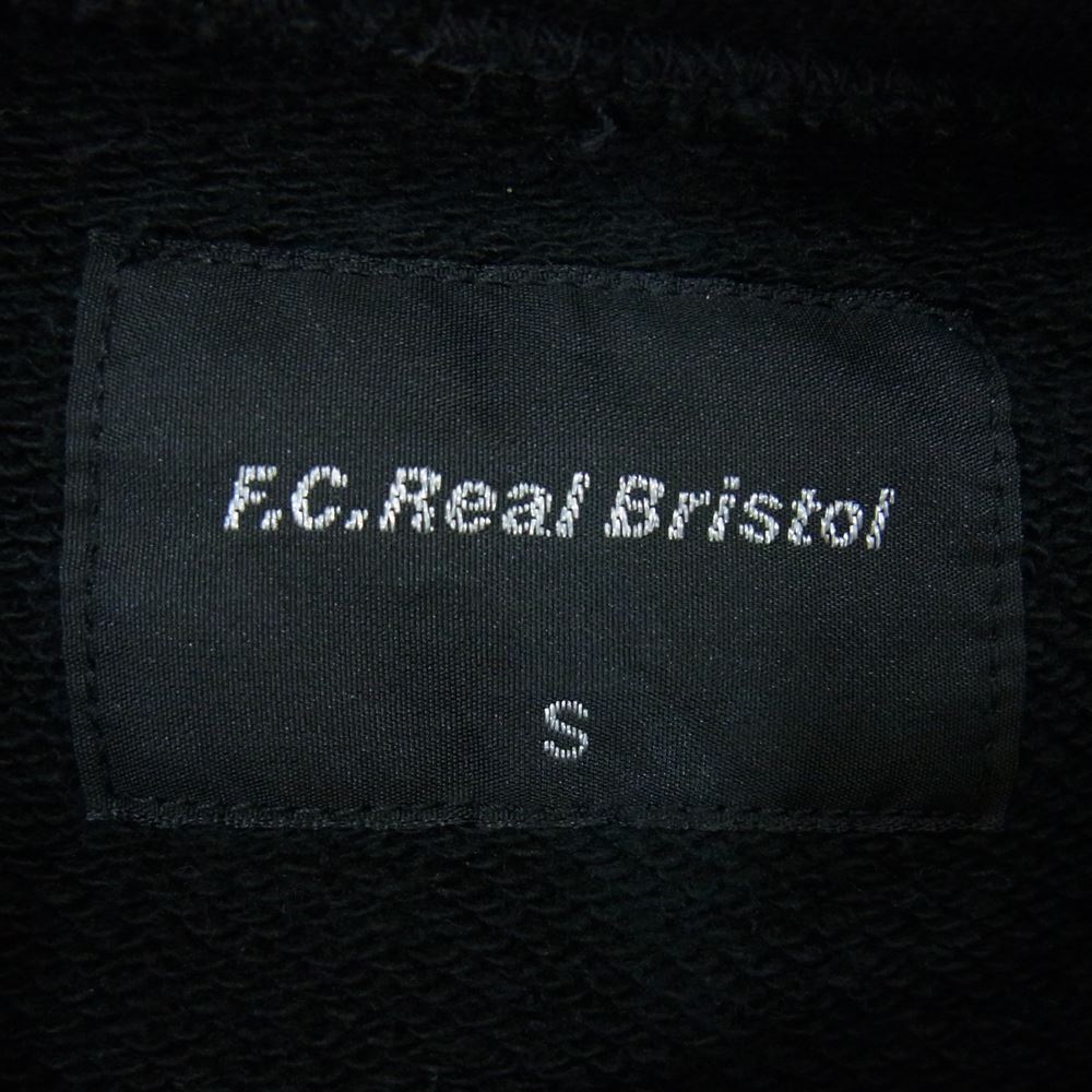 F.C.R.B. エフシーアールビー 15SS FCRB-150005 EMBLEM PULL OVER PARKA エンブレム ロゴプリント プルオーバ― パーカー フーディ ブラック系 S【中古】