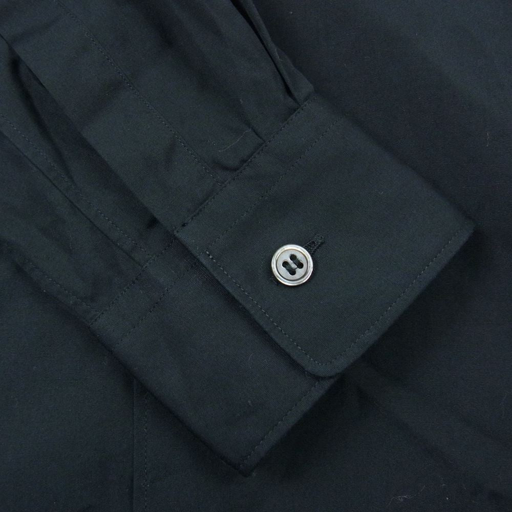 PLAY COMME des GARCONS プレイコムデギャルソン AD2019/6 AZ-B004 ハートロゴワッペン 長袖 シャツ ブラック ブラック系 S【中古】