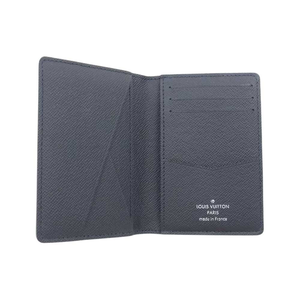 LOUIS VUITTON ルイ・ヴィトン N41680 クリストファーネメス ダミエ グラフィット オーガナイザー ドゥ ポッシュ カードケース ブラック系 レッド系【美品】【中古】